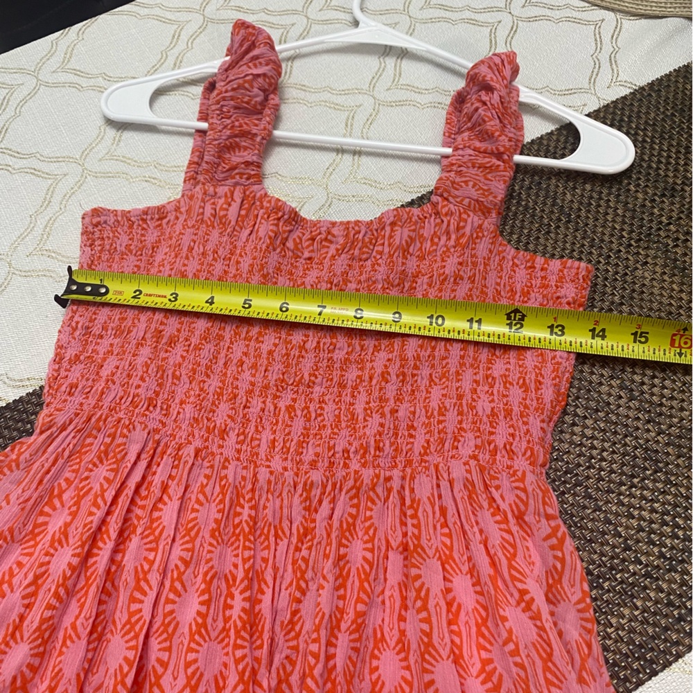 Free People Coral Sweet Annie Mini Dress - Picture 7 of 9